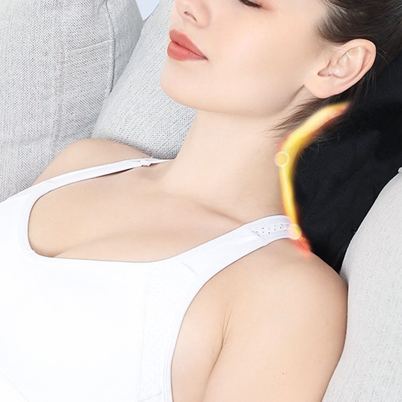 Electric Neck Stretcher Relieve Fatigue Reduce Stress Heated Cervical Neck