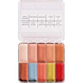 Premiere Products Inc. PPI Premiere Products Skin Illustrator On Set Fleshtone Palette Alcohol Activate