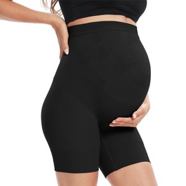 Plus Size Maternity Shapewear for Baby Shower Dress, Maternity Photoshoot Dresses Black XXXL