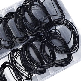 Aramox Pack of 180 O-Ring Watch Seal, Rubber Seal, Waterproof, 18 Types Watch Back Seal, O-Rings for Watch Repair