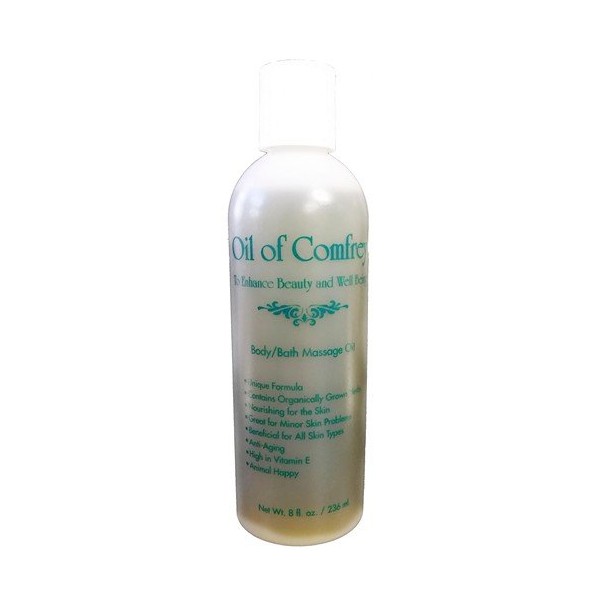 Oil of Comfrey (8oz): Body/Bath Massage Oil