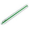 Professional 12" 30cm Plastic Triangular Scale Ruler Scale Ruler 1:20