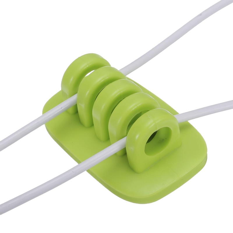 HARFINGTON Cable Clips Silicone Cable Management for Cord Organizer Cable