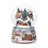 Roman - 6" H 120mm Musical Rotating Christmas Train in