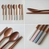 Handmade Wooden Cutlery Set by Diulazin - 4PCS Reusable Spoon