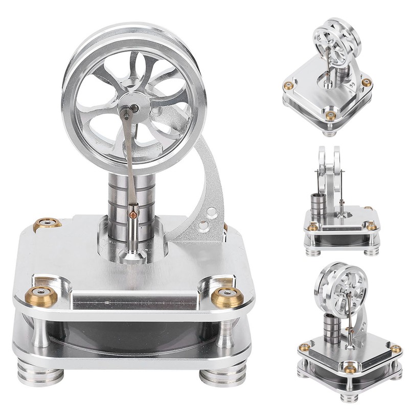 Low Temperature Difference Stirling Engine Model Hot Water Drive Engine