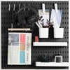 MULSAME Pegboard Combination Kit, Wall Mounted Storage Set with 4