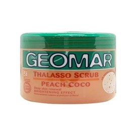 Geoma Peach Coco Body Scrub Peach Scent 600g, 1 Piece (SH) / 지오마 피치코코 바디 스크럽 피치향 600g, 1개(SH)