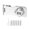 PATIKIL 3.5 Inch Cabinet Password Hasp Lock, 3-Digit 180 Degree