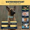 TOPOTO Dog Collar Light, 3D Design Light Up Dog Collars,