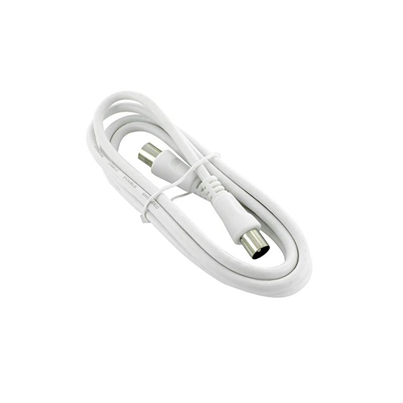 1.5m TV Antenna Aerial Cable Flylead 75 Ohm Shielded PAL