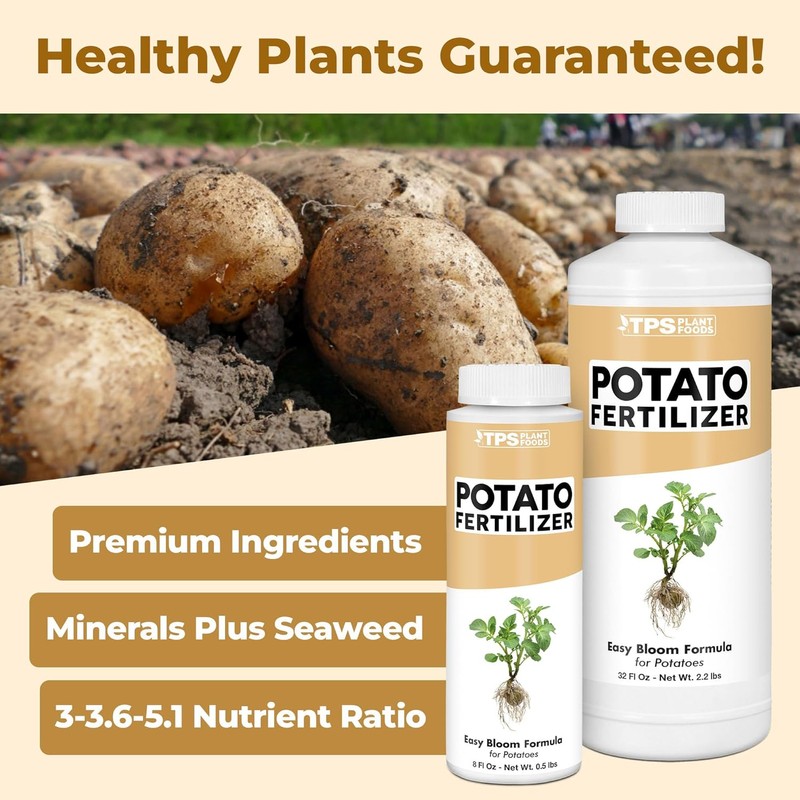 Potato Fertilizer – Liquid Plant Food for Bigger Tubers, Stronger