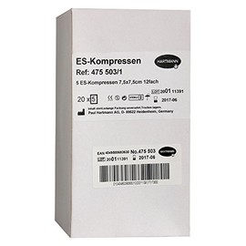 ES Compresses sterile 127.5x 7.5cm Pack of 20x 5