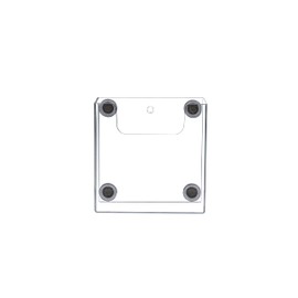 Marketing Holders Magnetic Brochure Holder Extra Deep for 4" Wide Trifolds and Takeout Menus Clear Acrylic Pamphlet Organizer Hangs on Smooth Metal Surfaces No Assembly Required