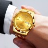 Lige NEW Men's Watch Quartz Luminous Date Dial 3ATM Waterproof