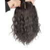 LesafeV Cloud Wavy Full Head Wear Topper 18x18cm Middle Part