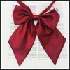 White Fang NC058 Bowtie, Ribbon, Stylish, Students, Uniform, Fashion, Striped,