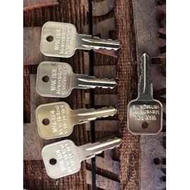 Keys for Wacker Neuson Roller Heavy Equp 160431, 6896,Landpride Zero Mwr160431 (5)