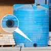 Maasechs 1 Pcs 4 Inch PVC Bulkhead Fitting Water Tank