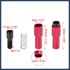INFINAUTO 2 Pcs Red Metal Bicycle Cable Adjuster Brake Gear