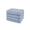 Econest Face Towels, 4 Colors, Set of 4, Low Pilling,