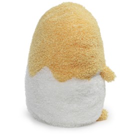 GUND Sanrio Gudetama Deluxe Egg in Shell Lazy Egg Plush Stuffed Animal, Yellow, 17"