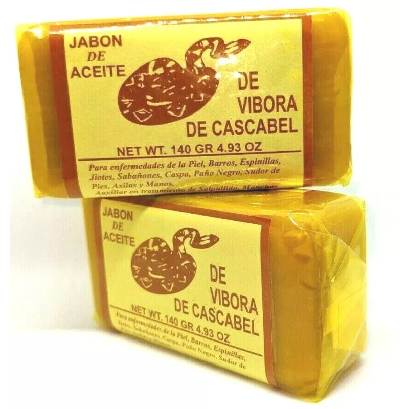 Mi Pais 2 Rattlesnake Soaps-2Jabon De Aceite De Vibora De