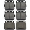 Caltric Front & Rear Brake Pads for Suzuki LTZ400F LT-Z400F
