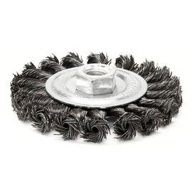 Rolson 24367 100 mm Twist Knot Wire Wheel