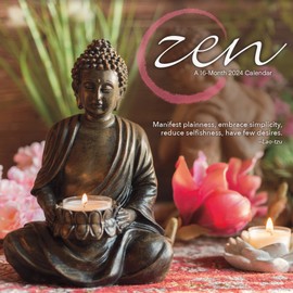 2024 Zen Mini Wall Calendar