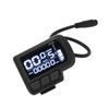 EN06 LCD Bike Display Meter Speedmeter with Light Connector 6pin