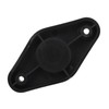 Distribution Stud Junction Post Black 3/8in 300A with Transparent Cover