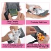4 Pcs Exfoliating Soap Bag, Soap Scrubber Pouch, Double Layer