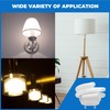 OHLECTRIC UL-Listed 13W Spiral T3 Compact Fluorescent Lamp Light Bulbs