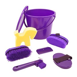 PFIFF 102361 Cleaning Set in Lockable Bucket, Purple 4