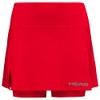 HEAD Women's Club Basic W Skort, Red, M UK