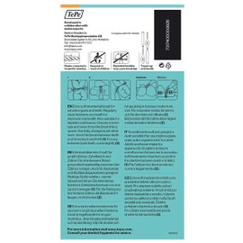 Tepe Interdentalbürsten X-soft: hellorange, 0,45 mm