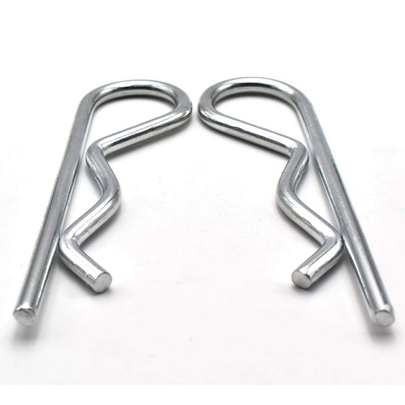 M7 X 150 Stainless Steel Cotter Pin Hairpin Silver R