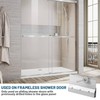 Ptazucv 4-Pack M 6053 Shower Door Accessories,Door Top Bracket Roller