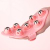 Lymphatic Drainage Massage Ball & Gua Sha for Trapezius and Armpit Lymphatic Massage Ball 2ea