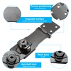 Keyed Hasp Locks, 5 Inch Knob Locking Hasp, Cabinets Hasp