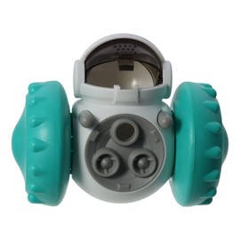 GetCoupon Plastic Dog Puzzle Toys, with A Built-in Self-Gravity System Blue Multi-Functional Interactive Pet Toys