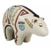 Native Tribe American Aztec Hopi Indian Style Black Bear Totem