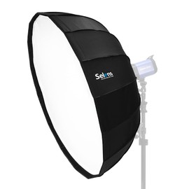 Selens 26"/65cm Umbrella Hexadecagon Softbox with Bowens Mount and Removable Diffusers, Quick Folding Softbox with Carrying Bag for Photography Studio Speedlite Flash and Monolight