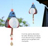 Resin Bird Wind Chime Resin Wood Hand Painted Delightful Melody