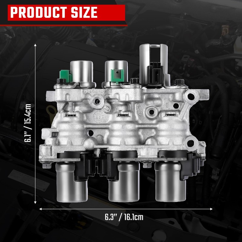 ISINSWIFT 4F27E Transmission Solenoid Set, EPC PWM Block Solenoid Pack