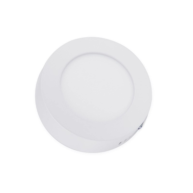 G.W.S® 6W Round Circle LED Surface Mounted Panel Downlight Ceiling