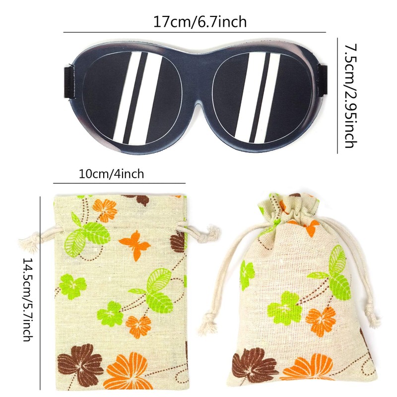 Honbay 3D Funny Eyeshade Soft Sleep Eye Mask with Adjustable