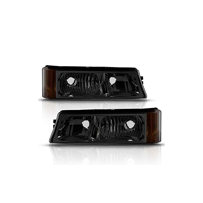 ACANII - For 2003-2006 Chevy Silverado 1500 2500 3500 Smoked