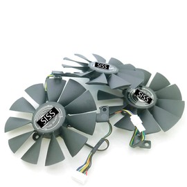 Graphics Card Fan ASUS Strix GTX 1060 OC 1070 1080 GTX 1080Ti RX 480 ASUS-STRIX-R9390-DC3-8GD5-GAMING Graphics Card Fan Cooler Fan